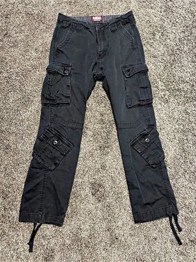 Matchstick cargo pants Black